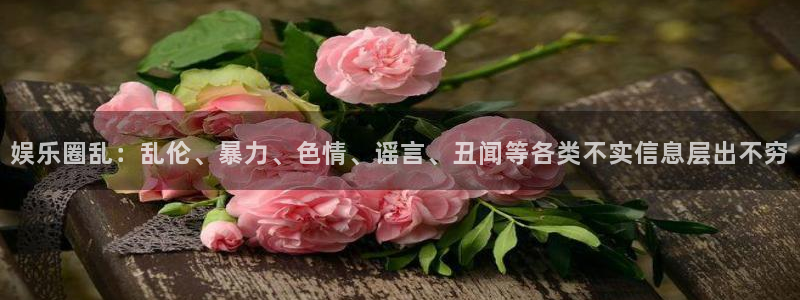 泰达娱乐电子游戏网页版：娱乐圈乱：乱伦、暴力、色情、谣言、丑闻等各类不实信息层出不穷