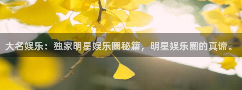 泰达娱乐app哪个模式容易赢：大名娱乐：独家明星娱乐圈秘籍，明星娱乐圈的真谛。