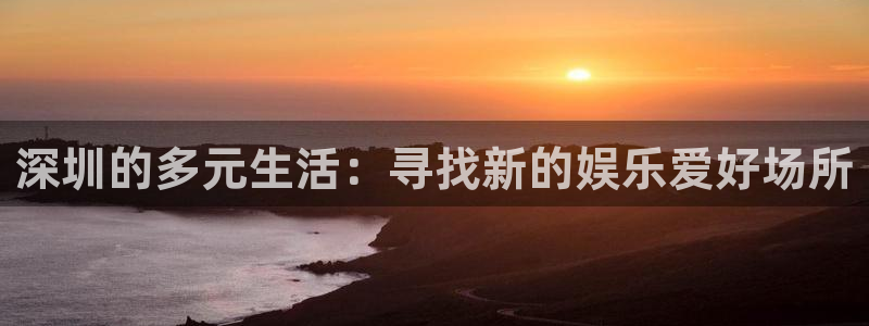 泰达娱乐电子游戏：深圳的多元生活：寻找新的娱乐爱好场所